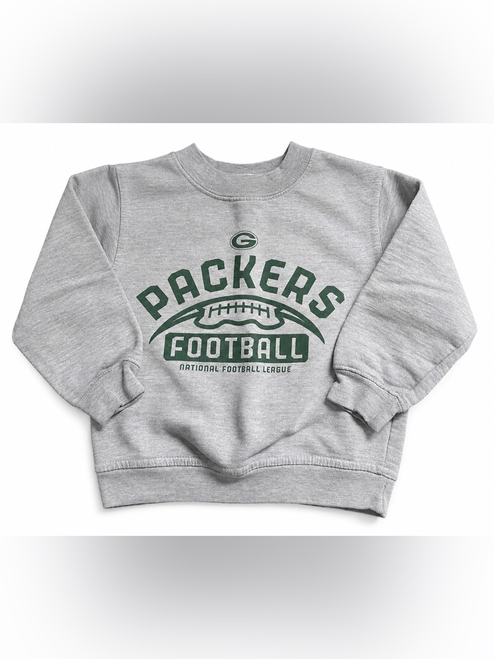 Reebok Toddler Green Bay Packers Vintage Sweatshirt Size 4T 90’s 🏈